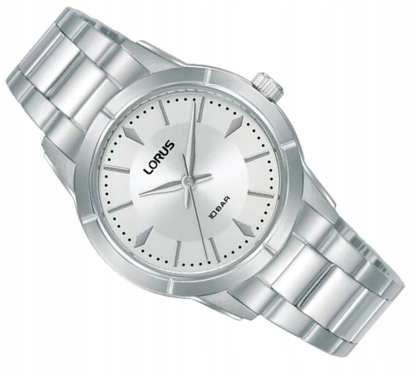 Stříbrné Ocelové Dámské Klasické Vodotěsné Hodinky Lorus RG227YX9 100M
