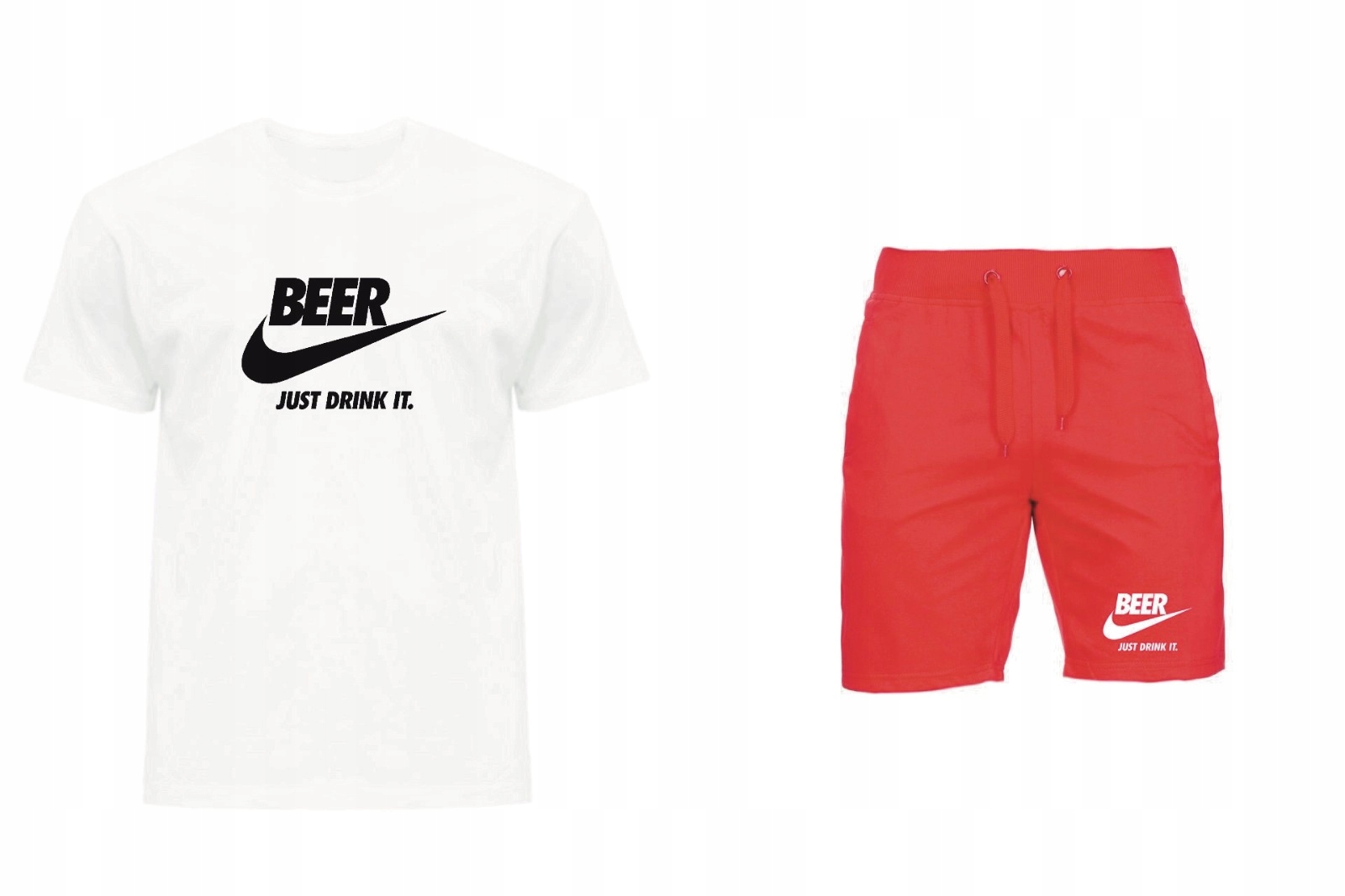 Komplet Pánské Tričko Kraťasy Pivo XXL