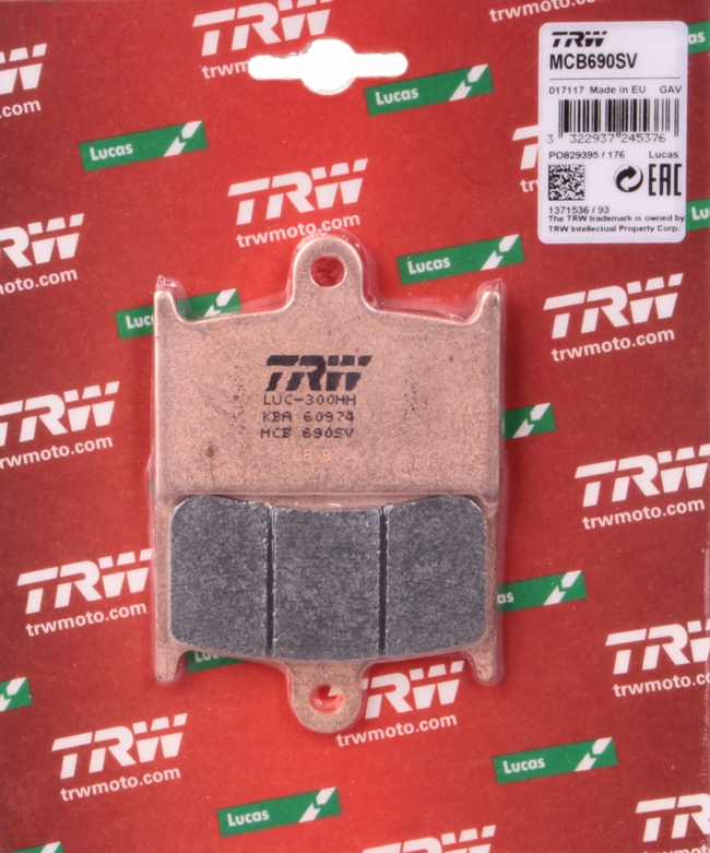 MCB690SV - ГАЛЬМІВНІ КОЛОДКИ SUZUKI GSF 1200 BANDIT 96-00