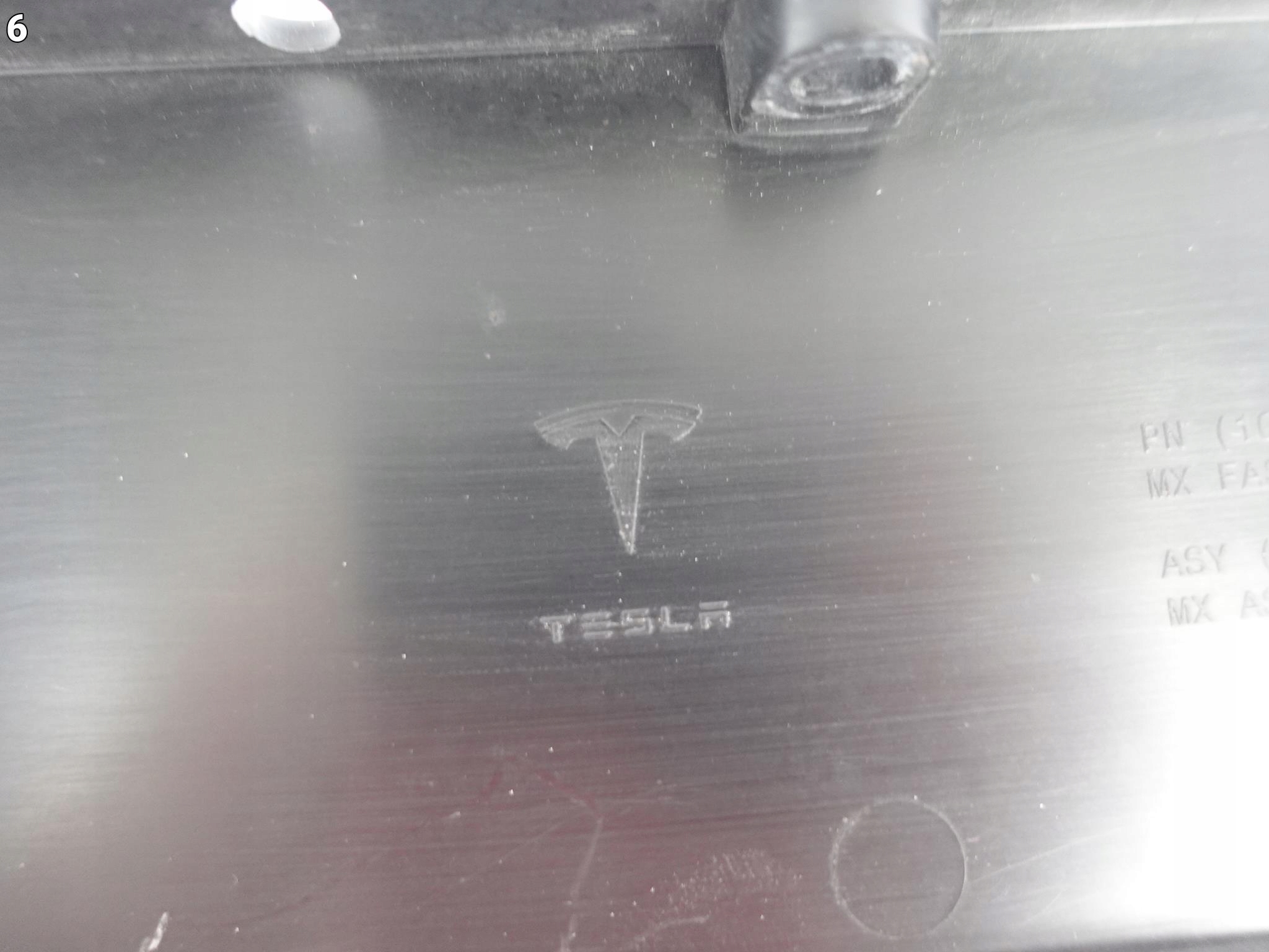 TESLA MODEL X 15- grid moulding grille spoiler