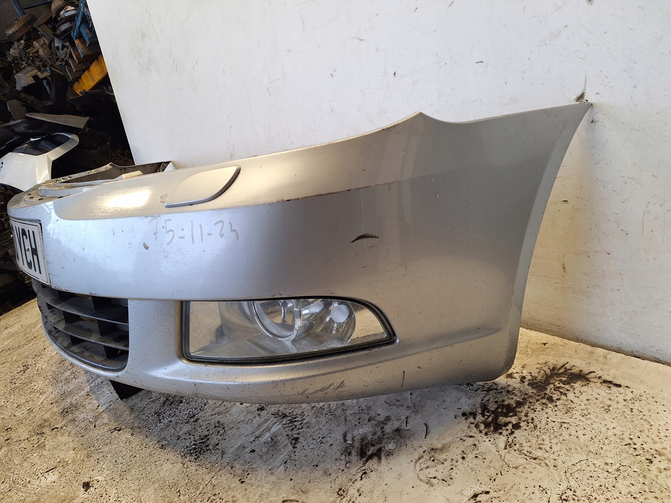 SKODA OCTAVIA II LIFT 08-13 bumper + XENON