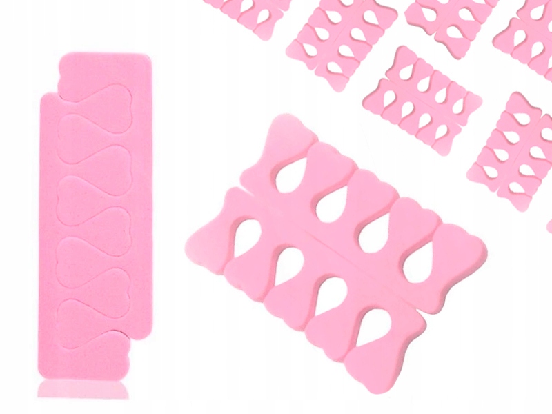 PIANKOWE SEPARATORKI DO PEDICURE 20 PAR