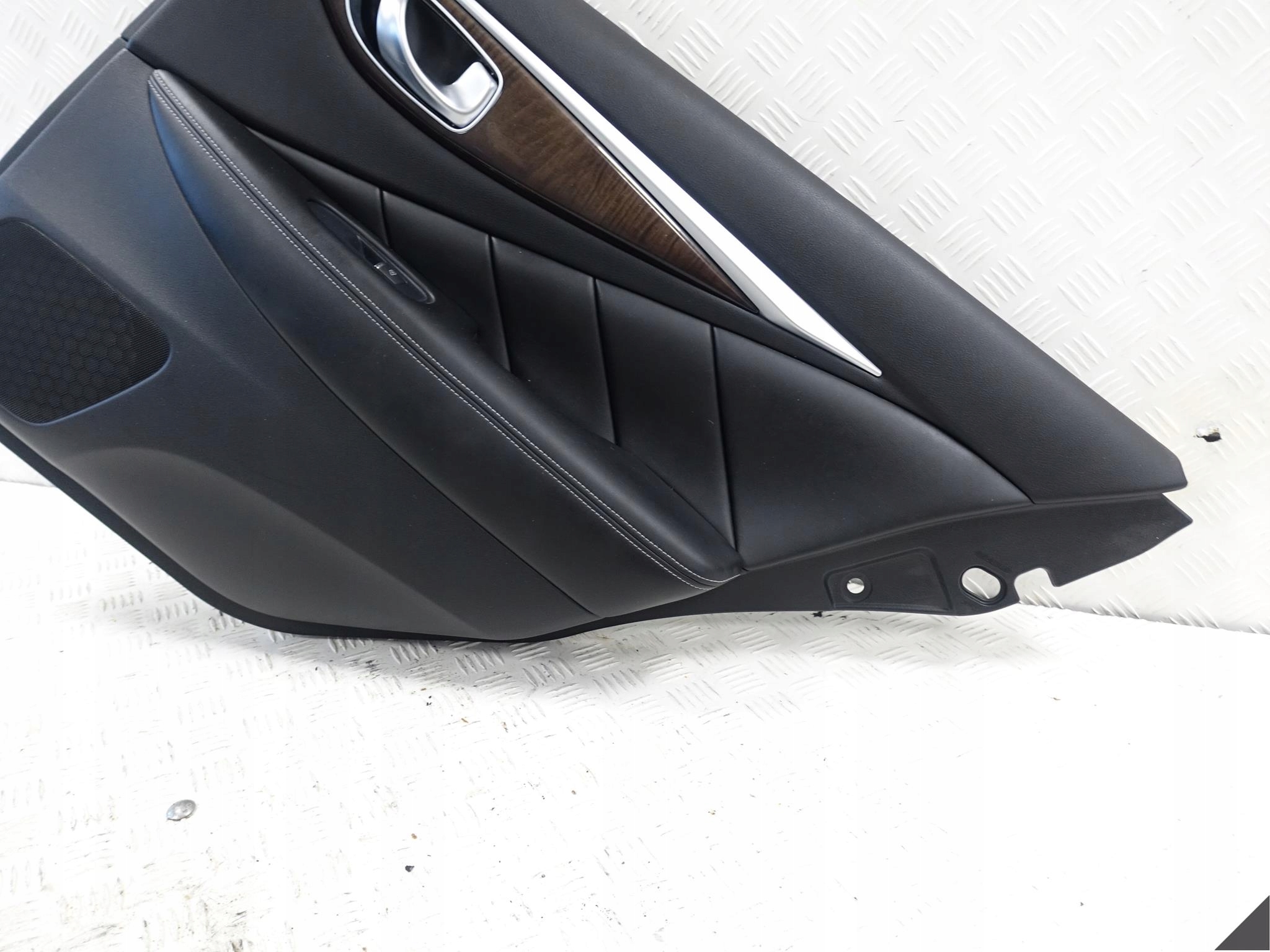 INFINITI Q50 upholstery leather black right rear part