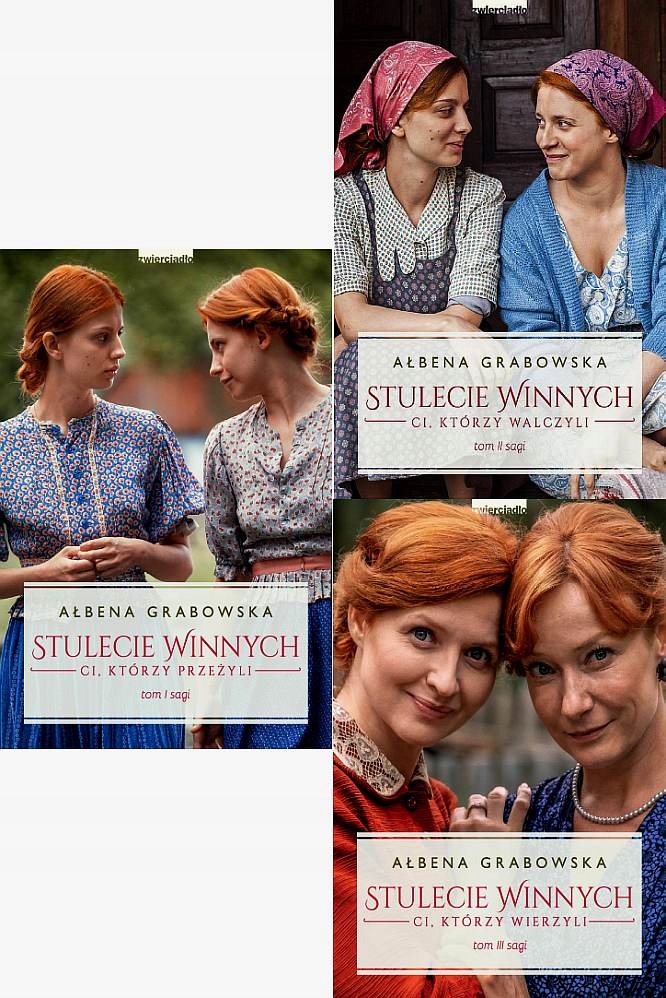 

Grabowska pakiet trylogia Stulecie Winnych filmowa