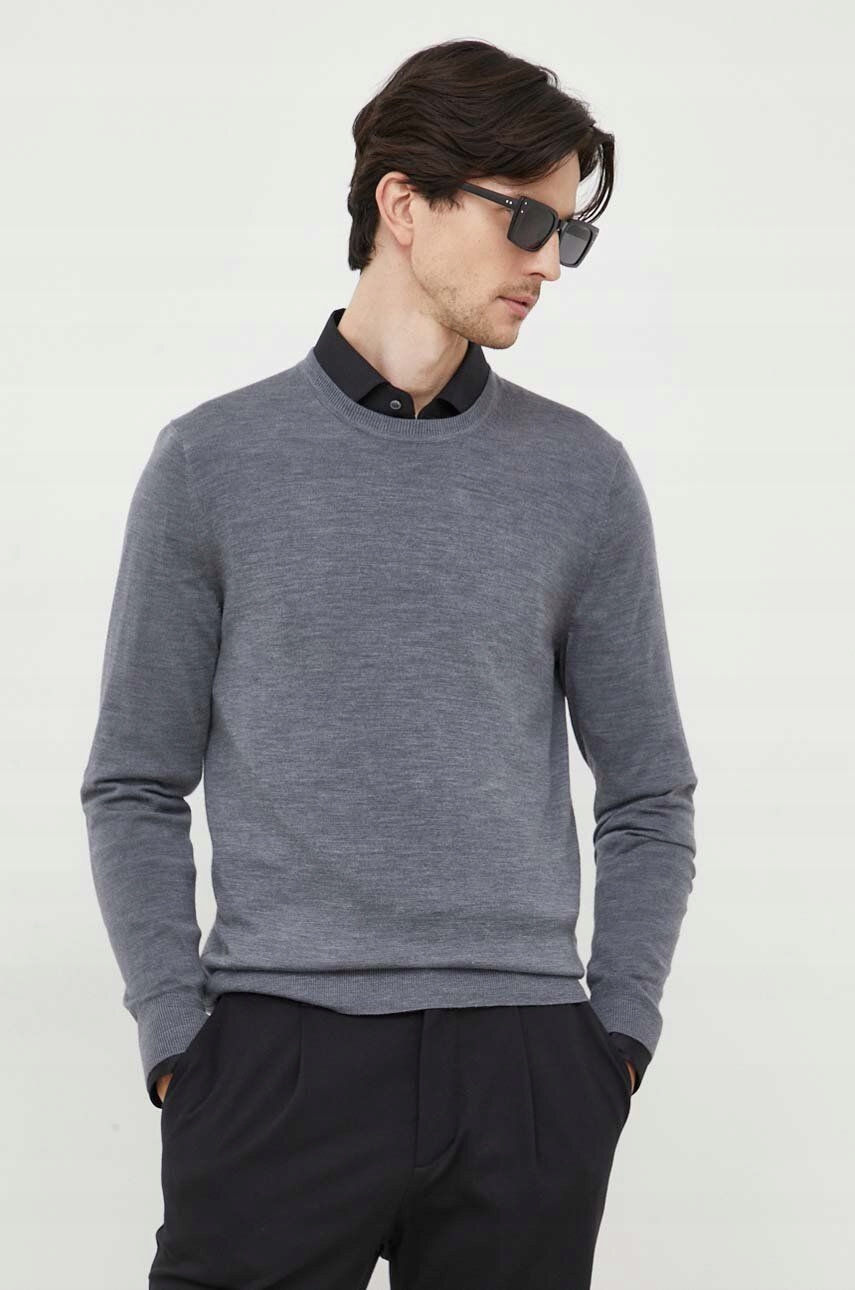 Tmavě šedý tenký svetr Michael Kors S