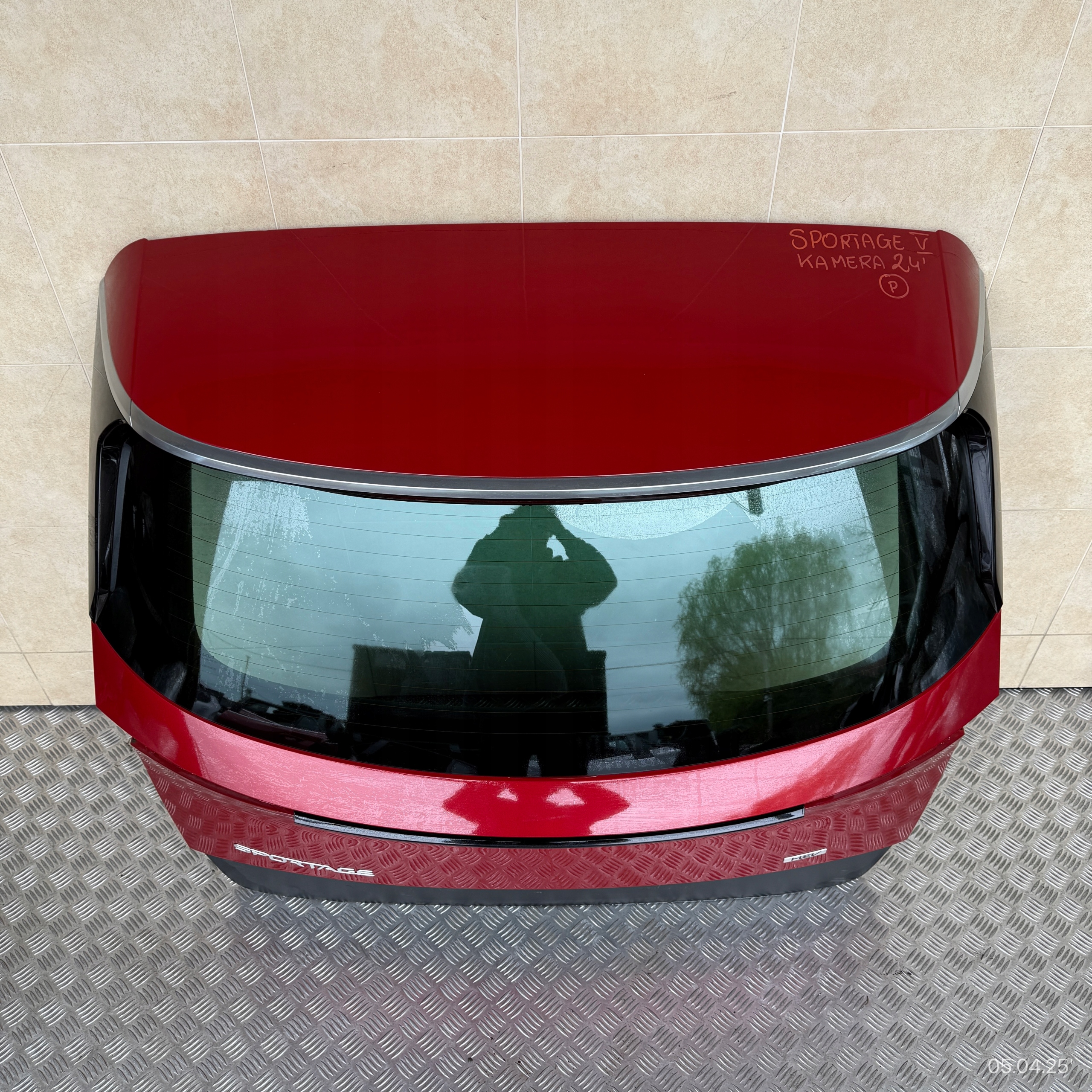 KLAPA TYLNA KOMPLETNA KIA SPORTAGE V 2024 ROK KAMERA Typ samochodu Samochody osobowe