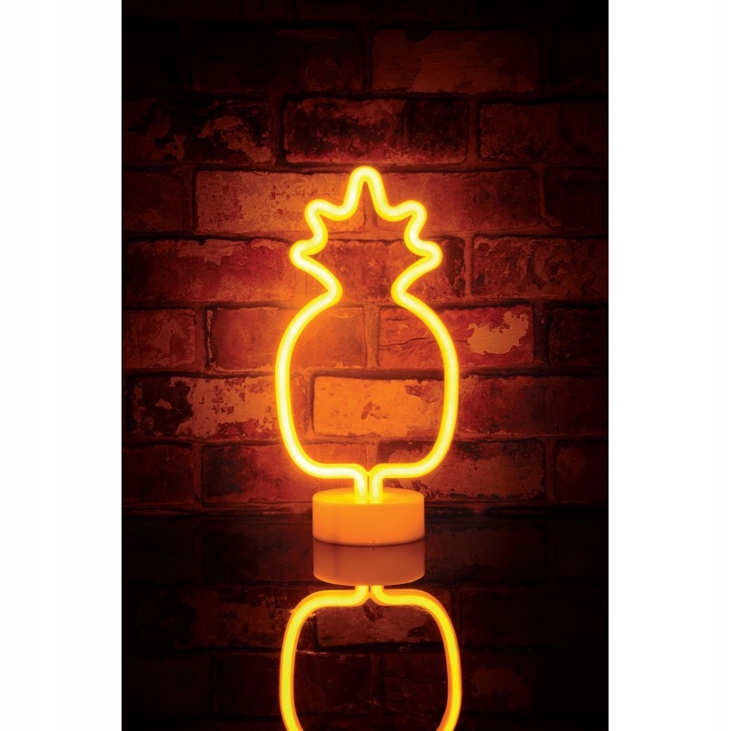 

Lampka Led Ananas 3D Figurka Świecąca Neon 31 CM