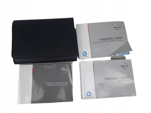 NISSAN LEAF И КНИГА РУКОВОДСТВО ПОЛЬЗОВАТЕЛЯ ЧЕХОЛ