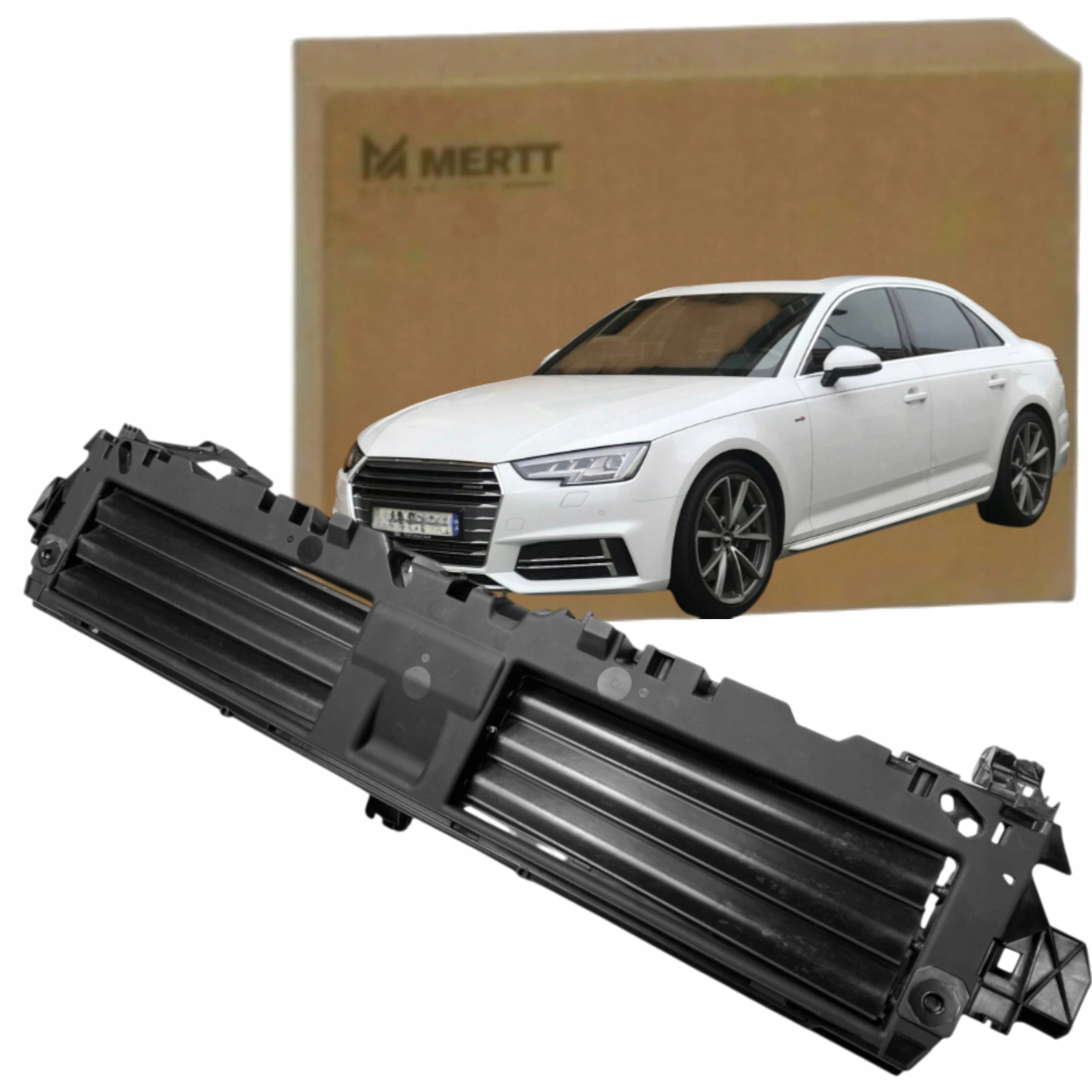 Zesílení Žaluzie přední pás volant vzduchu Audi A4 B9 8W 16-23
