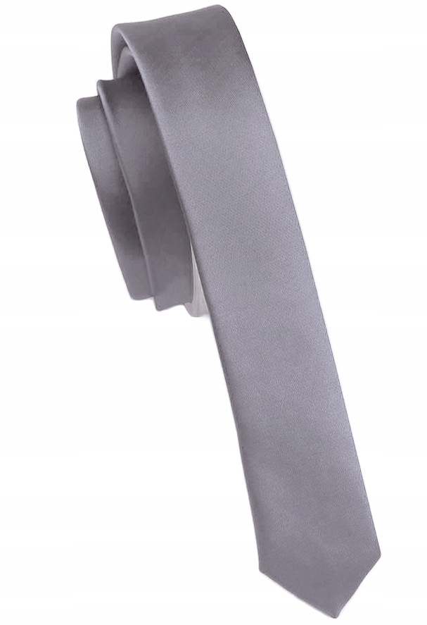 

Mikrofibra Wąski 4cm Krawat Męski Śledź Gładki Us