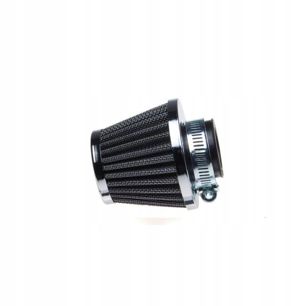 

Filtr powietrza stożkowy 38mm Prosty Chrom