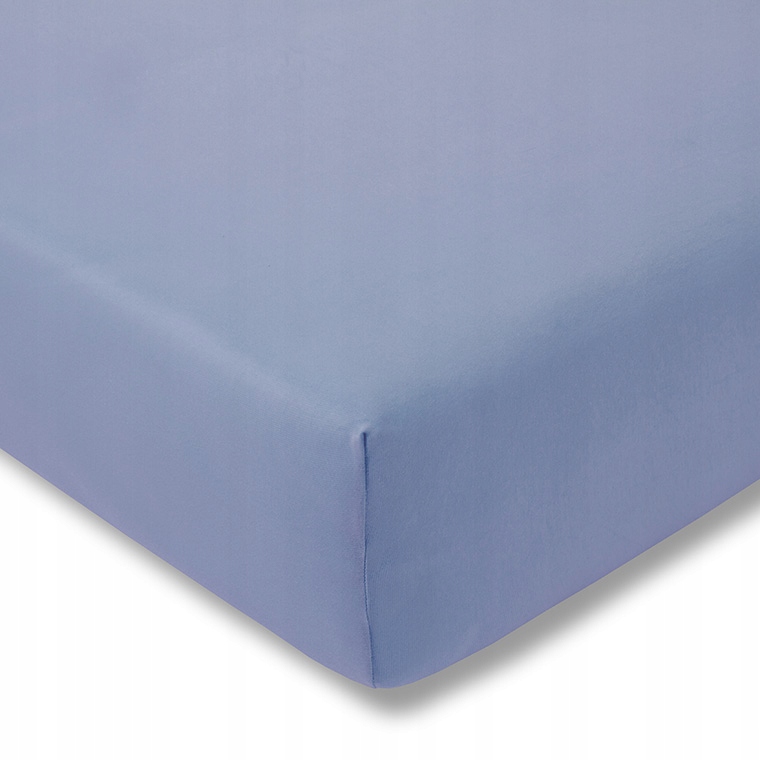 Prostěradlo jersey s gumičkou 100x220 160 modré 160 g/m2 Estella
