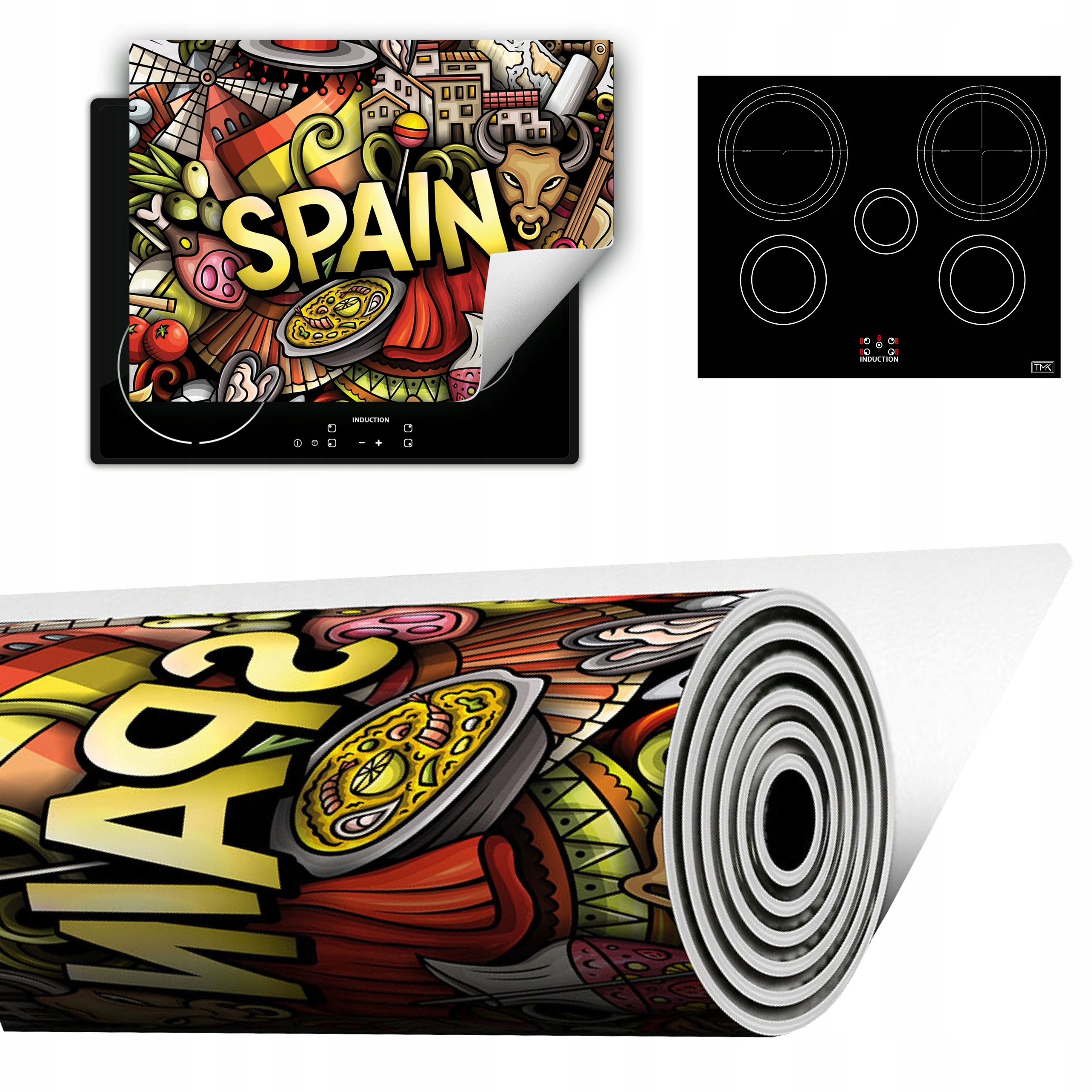 Vinylová Podložka Do Kuchyně Více Místa 70x52 Španělsko