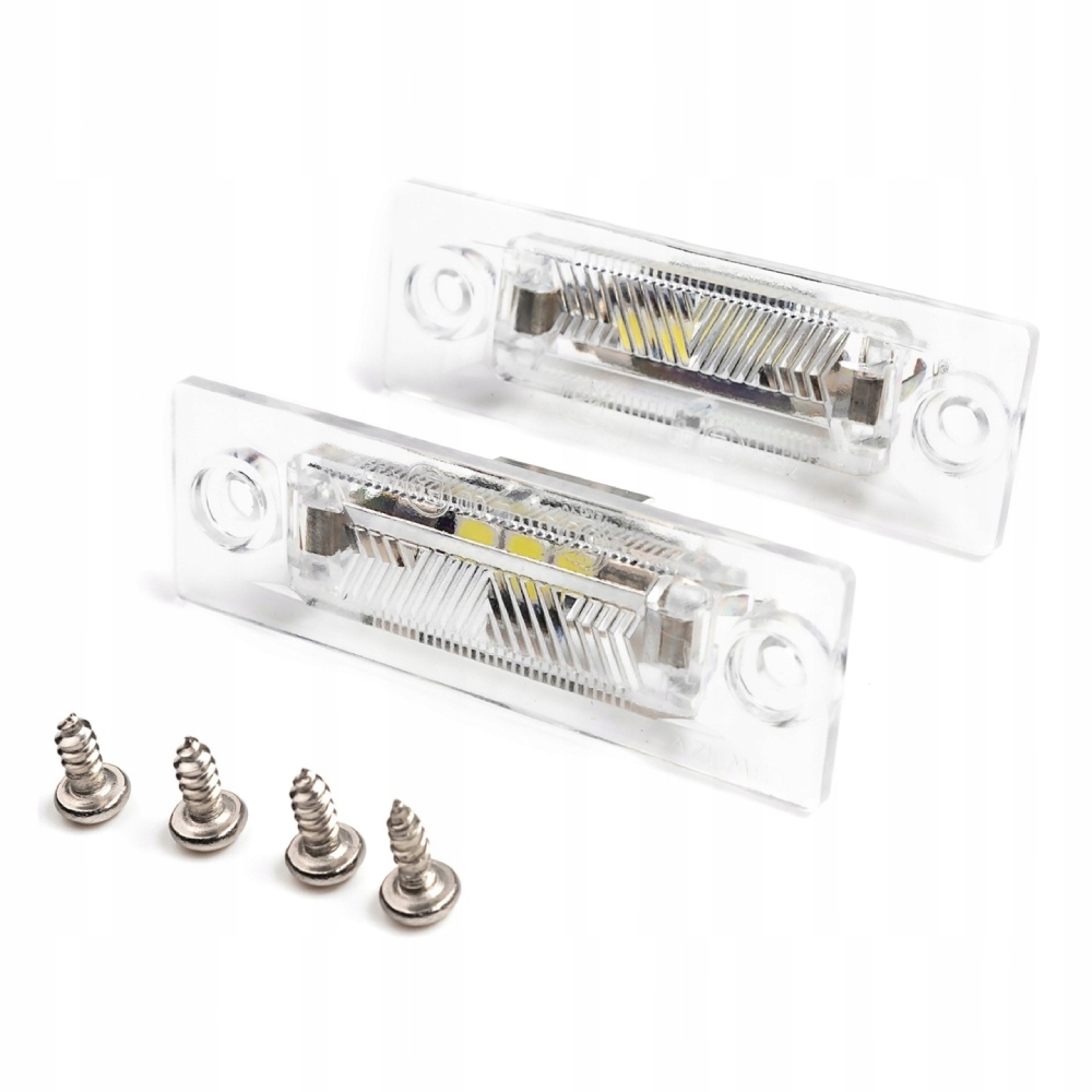 LAMPKA LEDOWA PODŚWIETLENIE TABLICY REJESTRACJI LED DO VW T5 GOLF SKODA KPL
