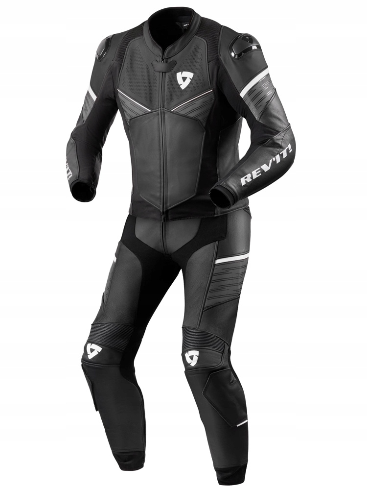 Kombinezon REV'IT BETA czarny-biały r. 54