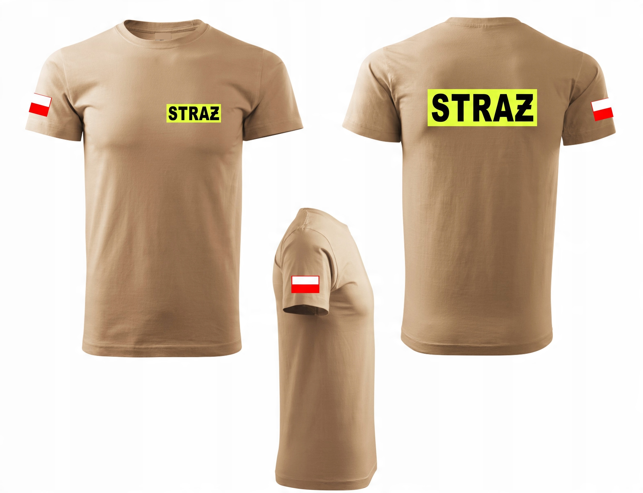 

T-shirt Koszulka Straż piaskowa Nowość + Flaga L