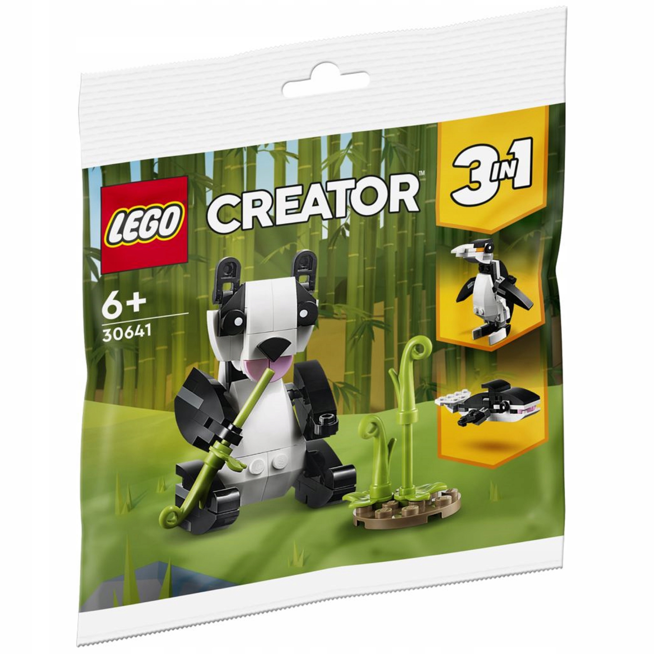 

Lego Creator 3W1 Saszetka Miś Panda Pingwin 30641