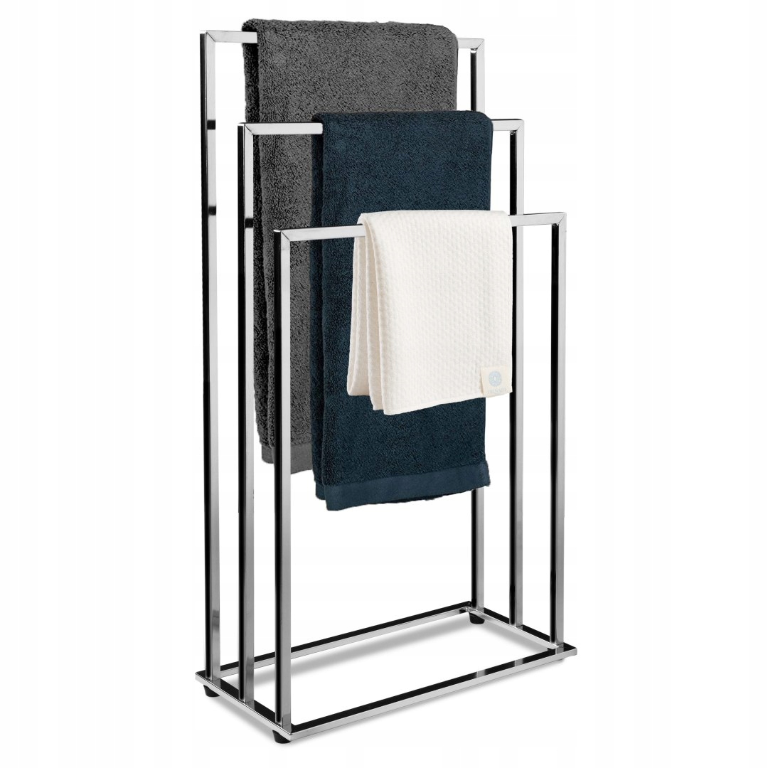 Stojan na ručníky 3úrovňový Tire chrom