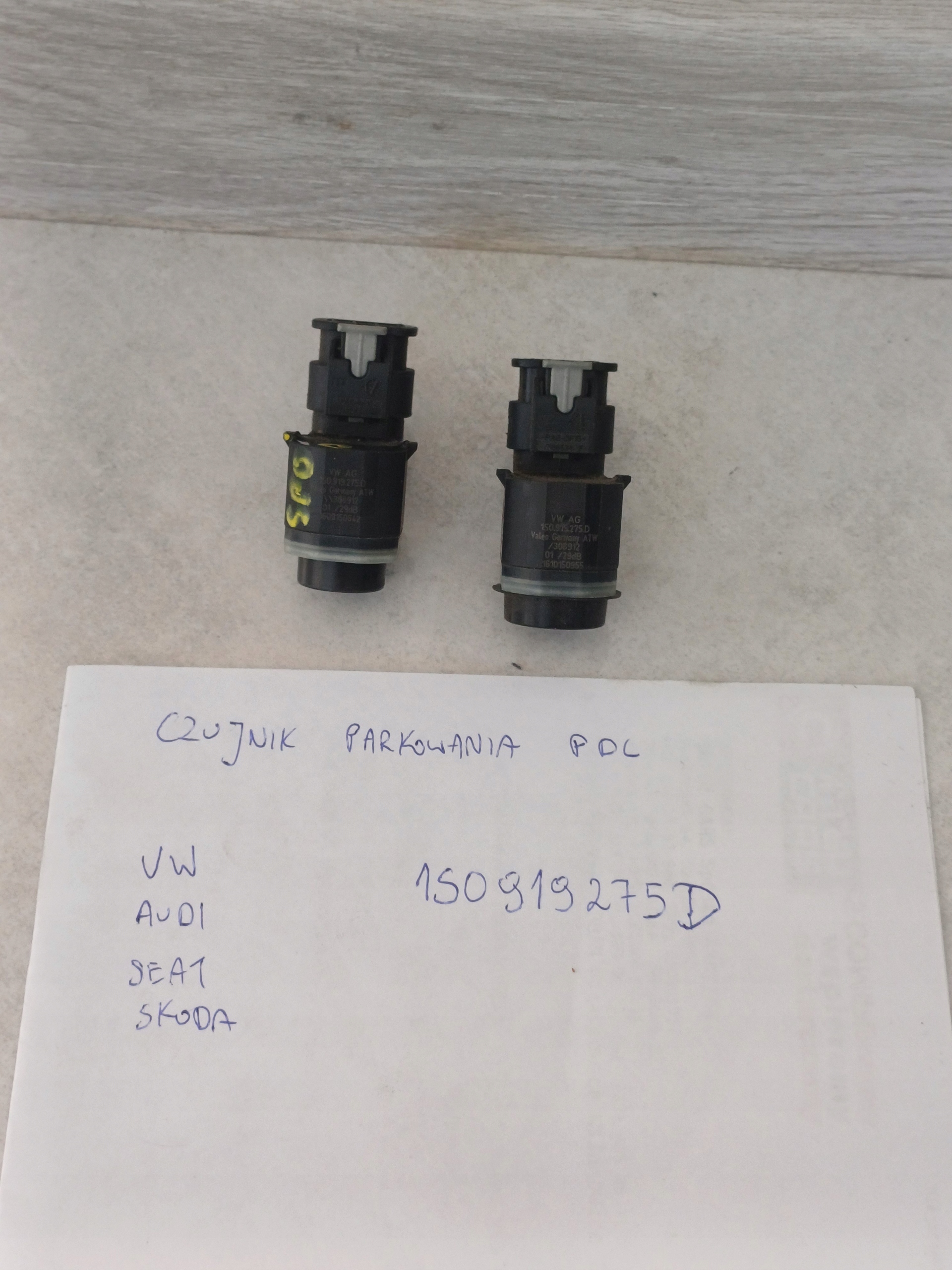 Sensor Parken PDC VW AUDI SEAT SKODA 1S0919275D