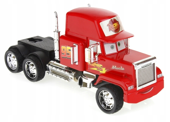 Duża Laweta Maniek 6 Autek Samochód Tir Cars Auta Zygzak Napęd Frykcyjny Długość 50 cm