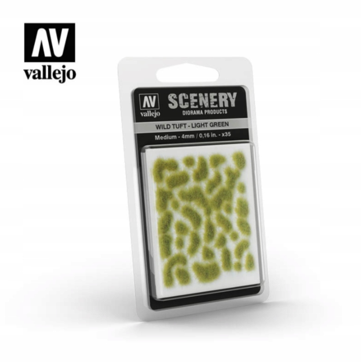 Vallejo " Scenery " SC407 Wild Tuft - Light Green
