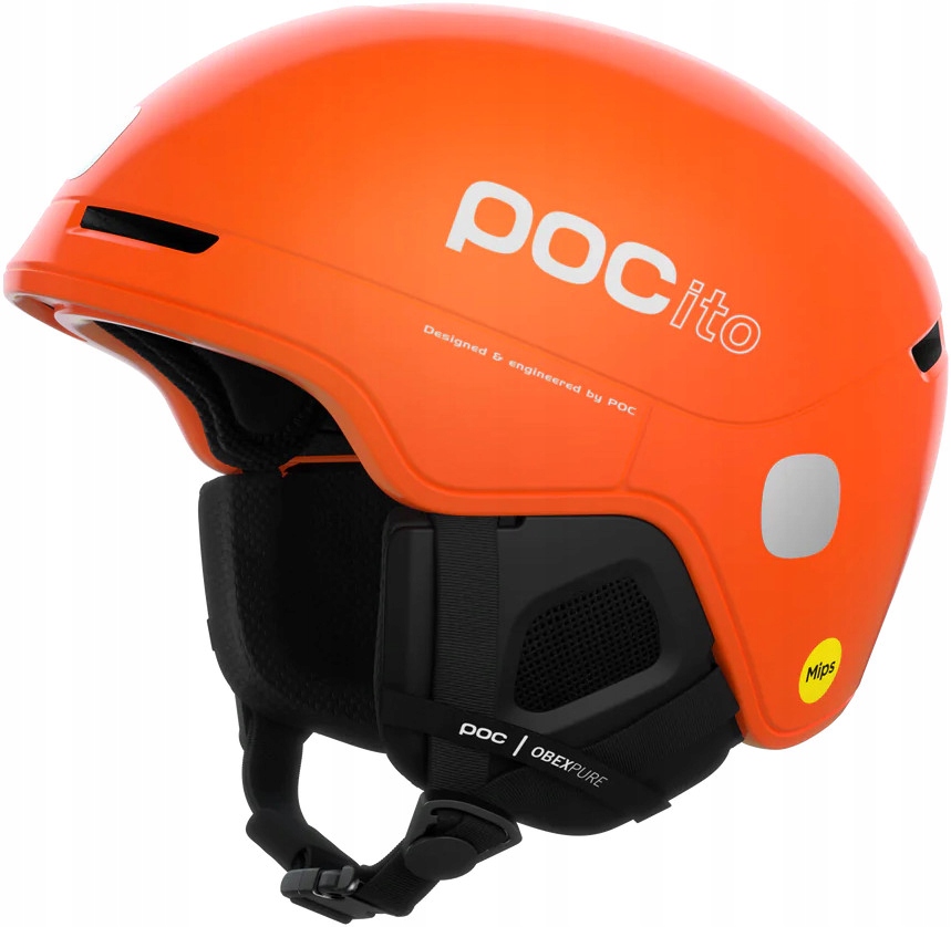 Dětská lyžařská přilba Poc POCito Obex Mips 48-52 cm Fluorescent Orange