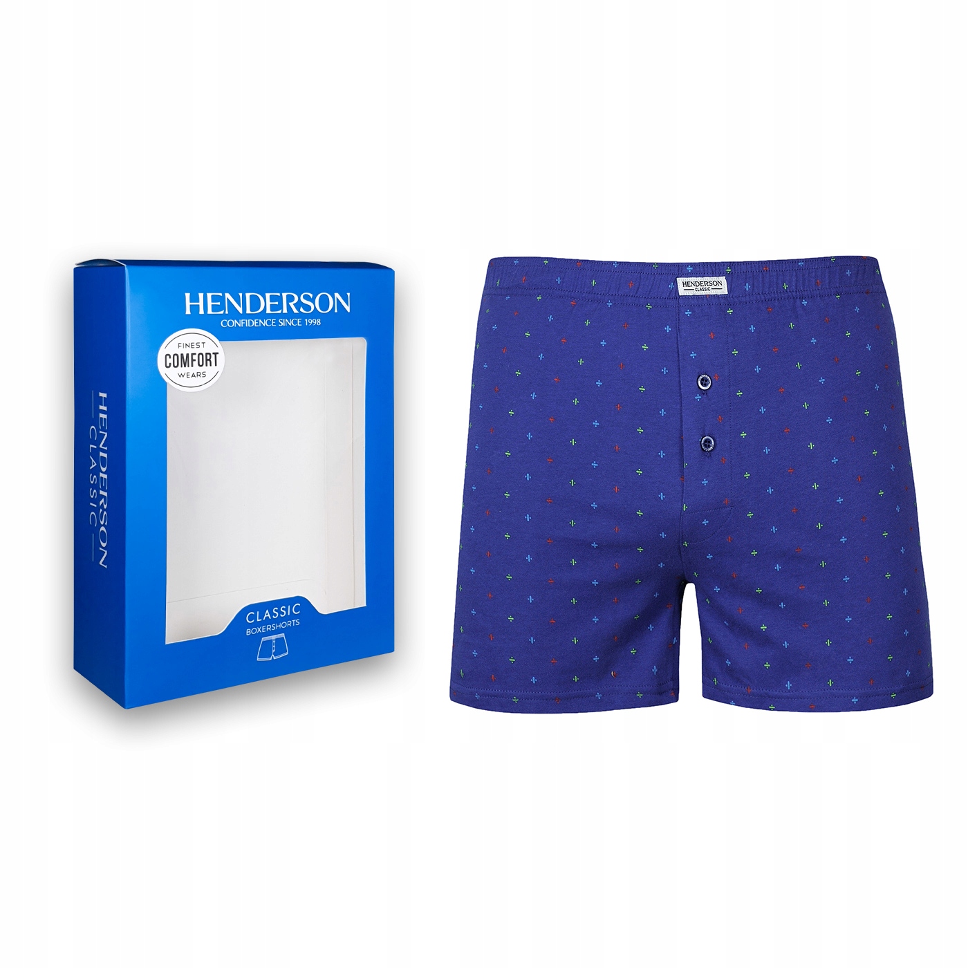 

Bokserki męskie Basic Line Henderson Szerokie r L