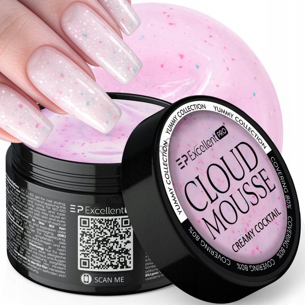 Cloud Mousse Creamy Cocktail Żel Budujący Do Paznokci