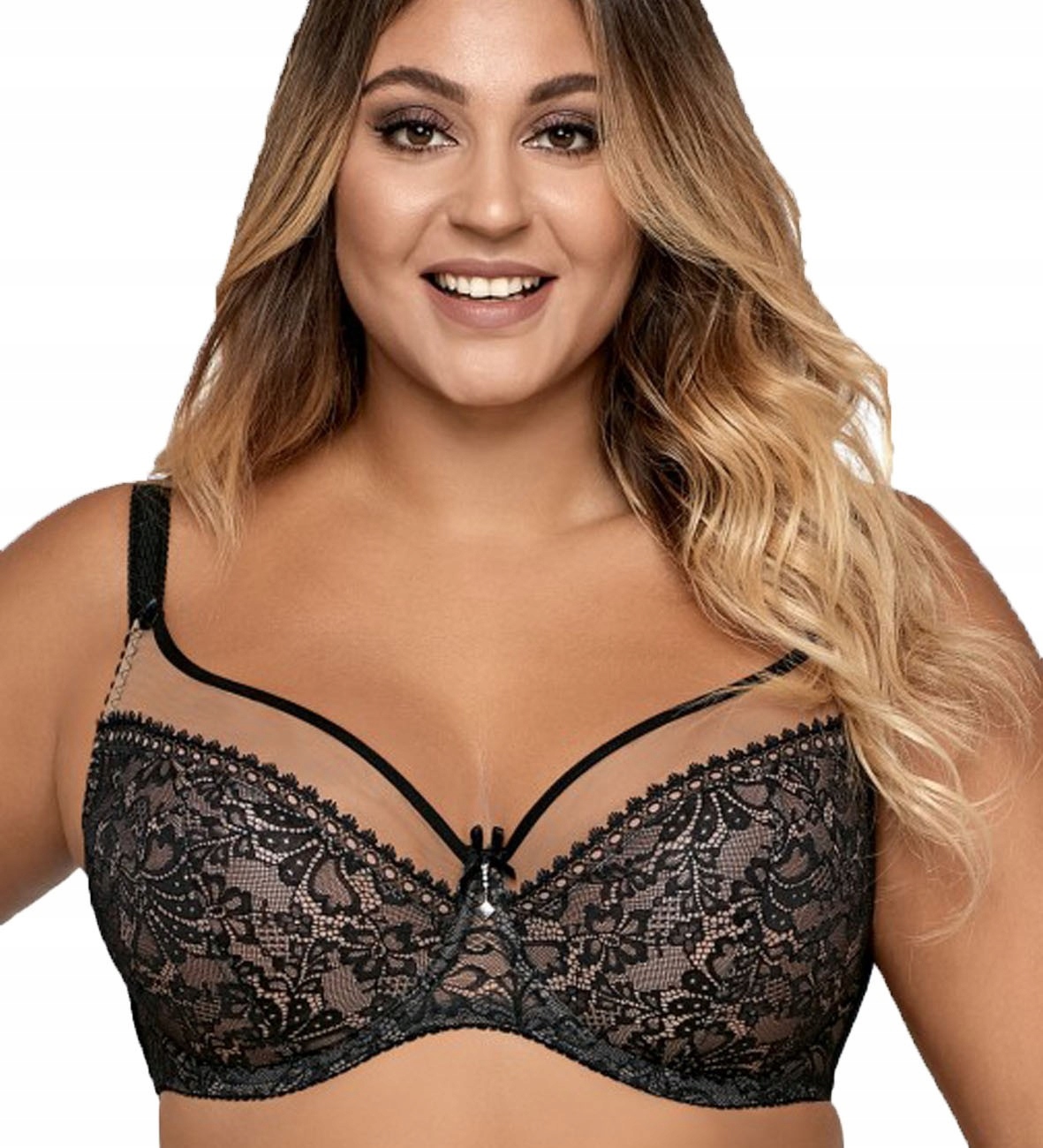 Biustonosz soft Ava 1396 czarny 80F