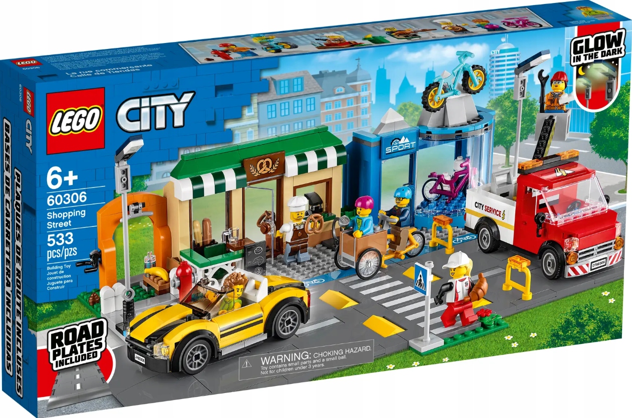 Lego City 60306 Ulica handlowa