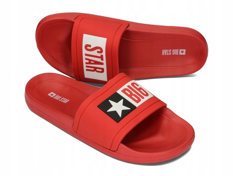 

Klapki Damskie Big Star DD274A267 40 Czerwony