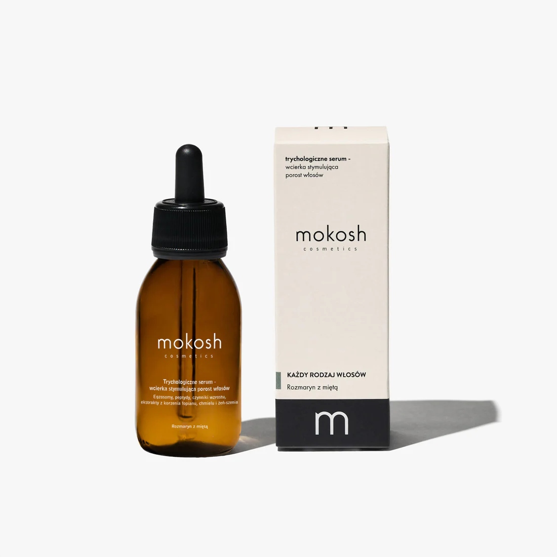Mokosh Trichologické sérum tonikum pro růst vlasů Rozmarýn s mátou 90 ml
