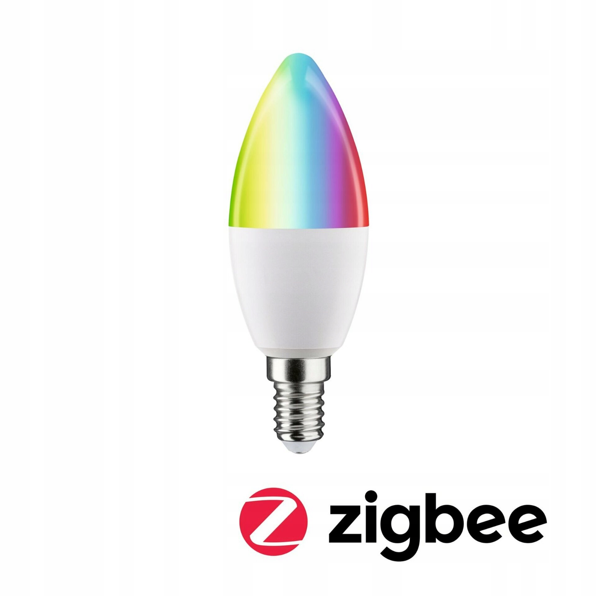 Paulmann Zigbee 3.0 Led svíčka E14 5W Rgbw+ stmívatelná, matná, Smart Home