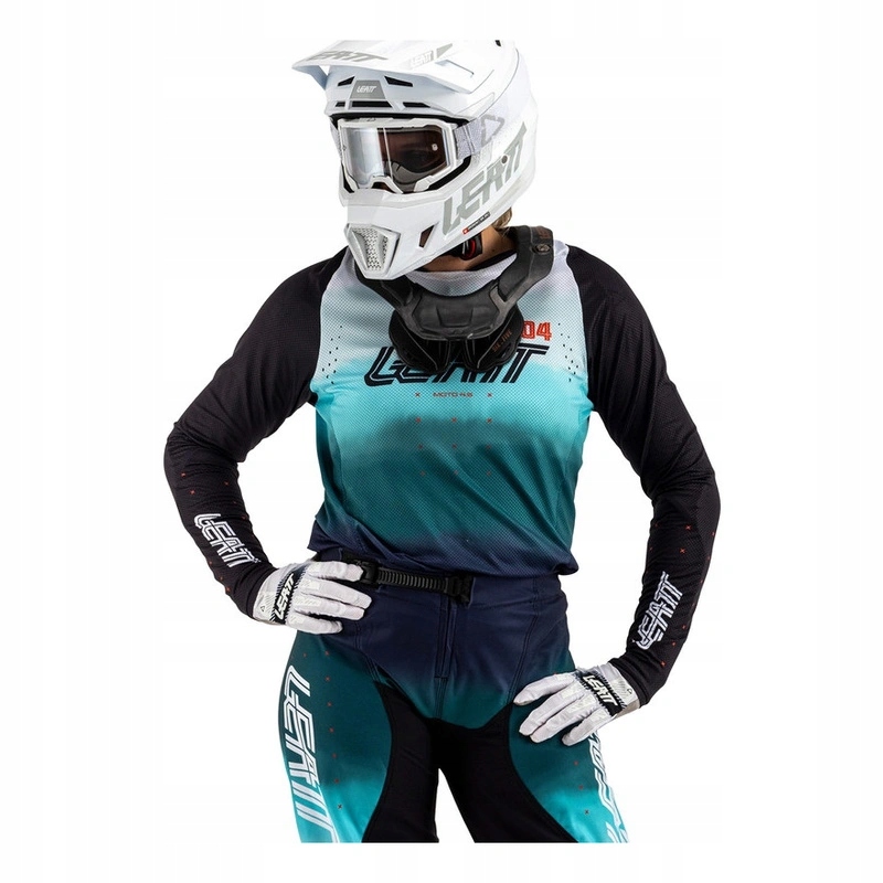 Dámska mikina Leatt Moto 4.5 Lite Lady Marine modrá biela čierna Darčeky