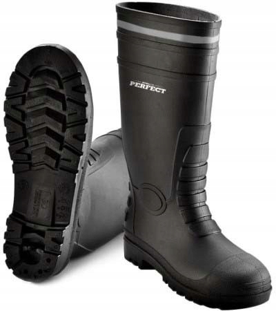 Holínky černé Kuller black 42 Stalco