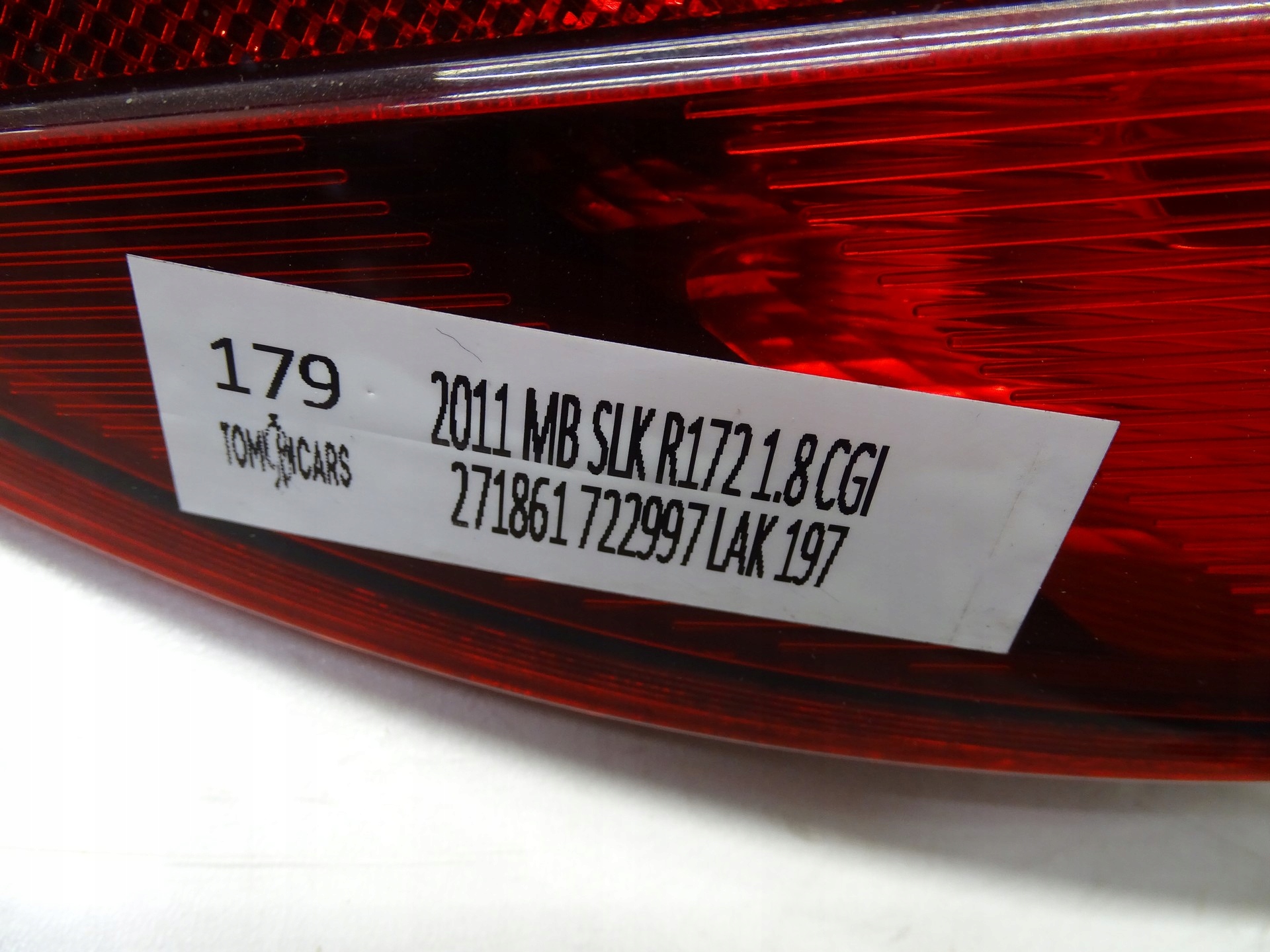 light left rear part rear left MERCEDES SLK R172 A1729063900