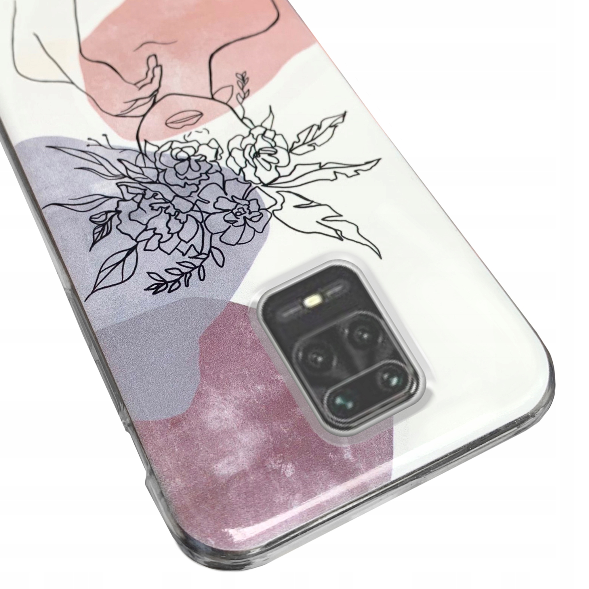 

Grube etui 2MM do Xiaomi Redmi Note 9S + Szkło 3D
