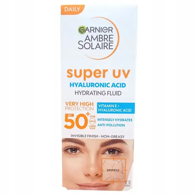 Garnier Mleczko do opalania twary 40ml Stan opakowania oryginalne