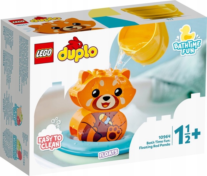 Lego Duplo 10964 Zabawa w kąpieli pływająca panda