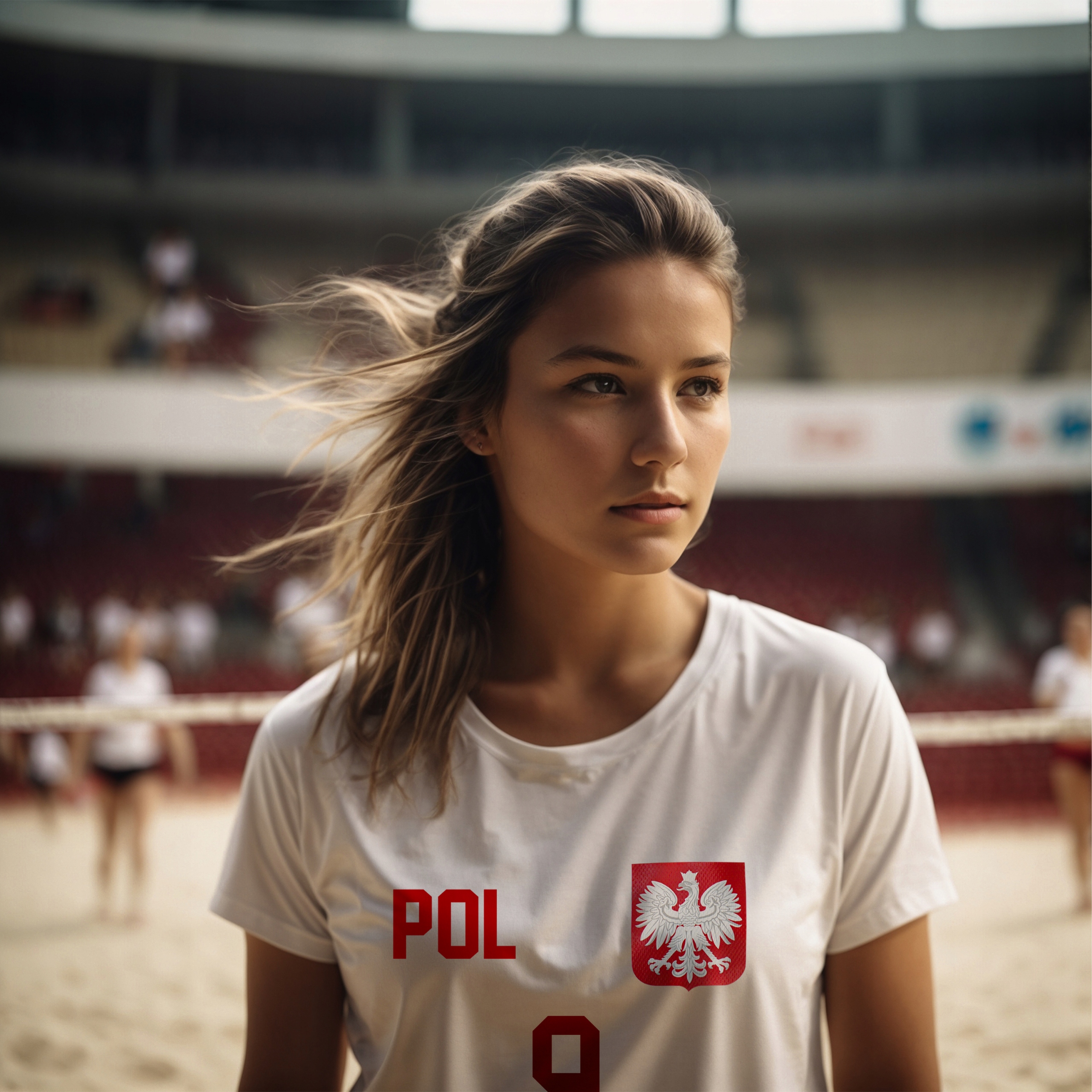Siatkarska Koszulka Polska z Własnym Nadrukiem - 13616268438 - Allegro.pl