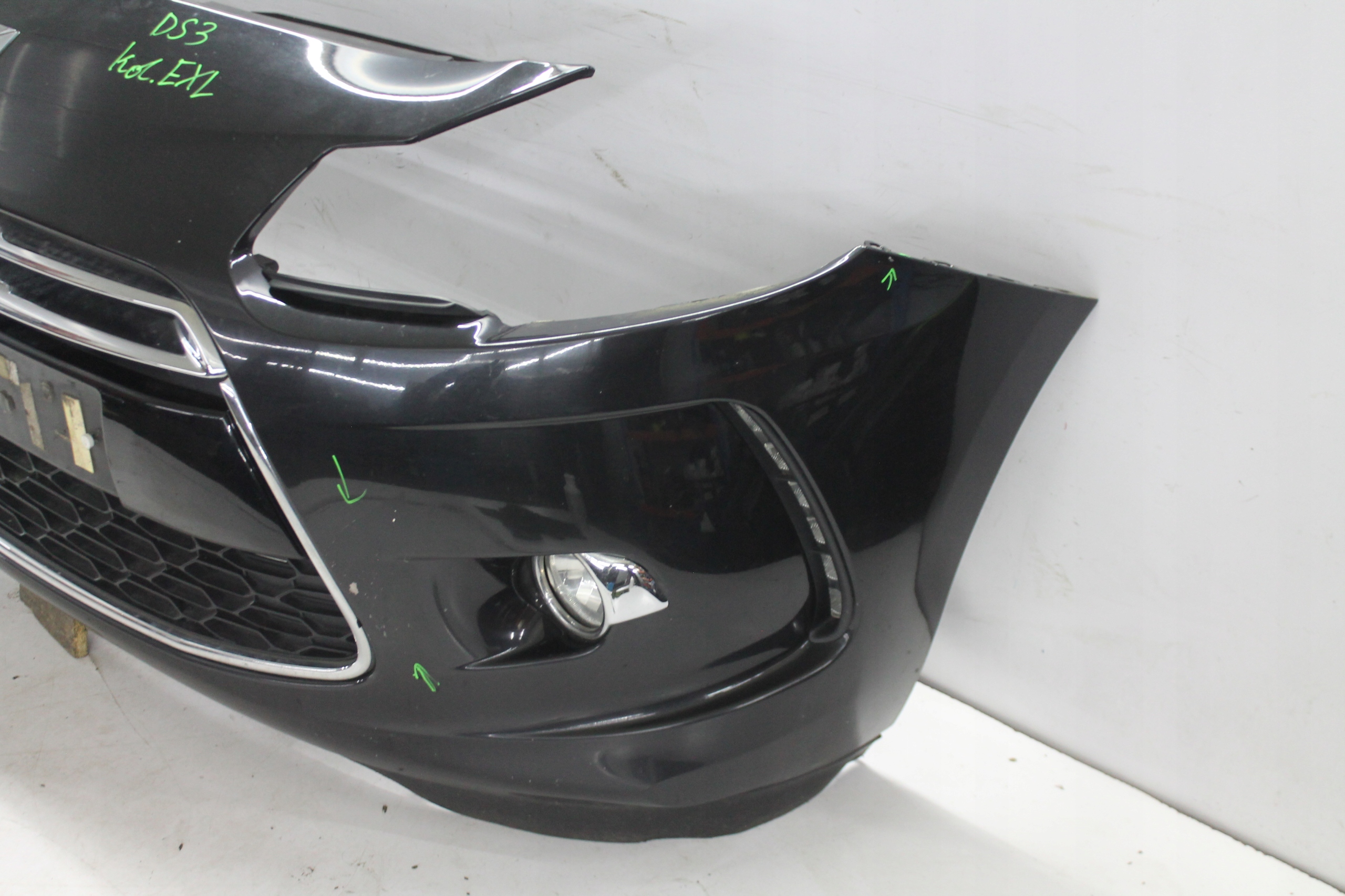 bumper front front CITROEN DS3 of wheels. EXL 10-14