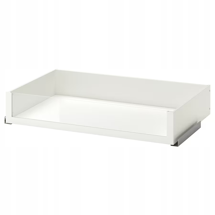 IKEA KOMPLEMENT Szuflada szklany front 100x58 cm