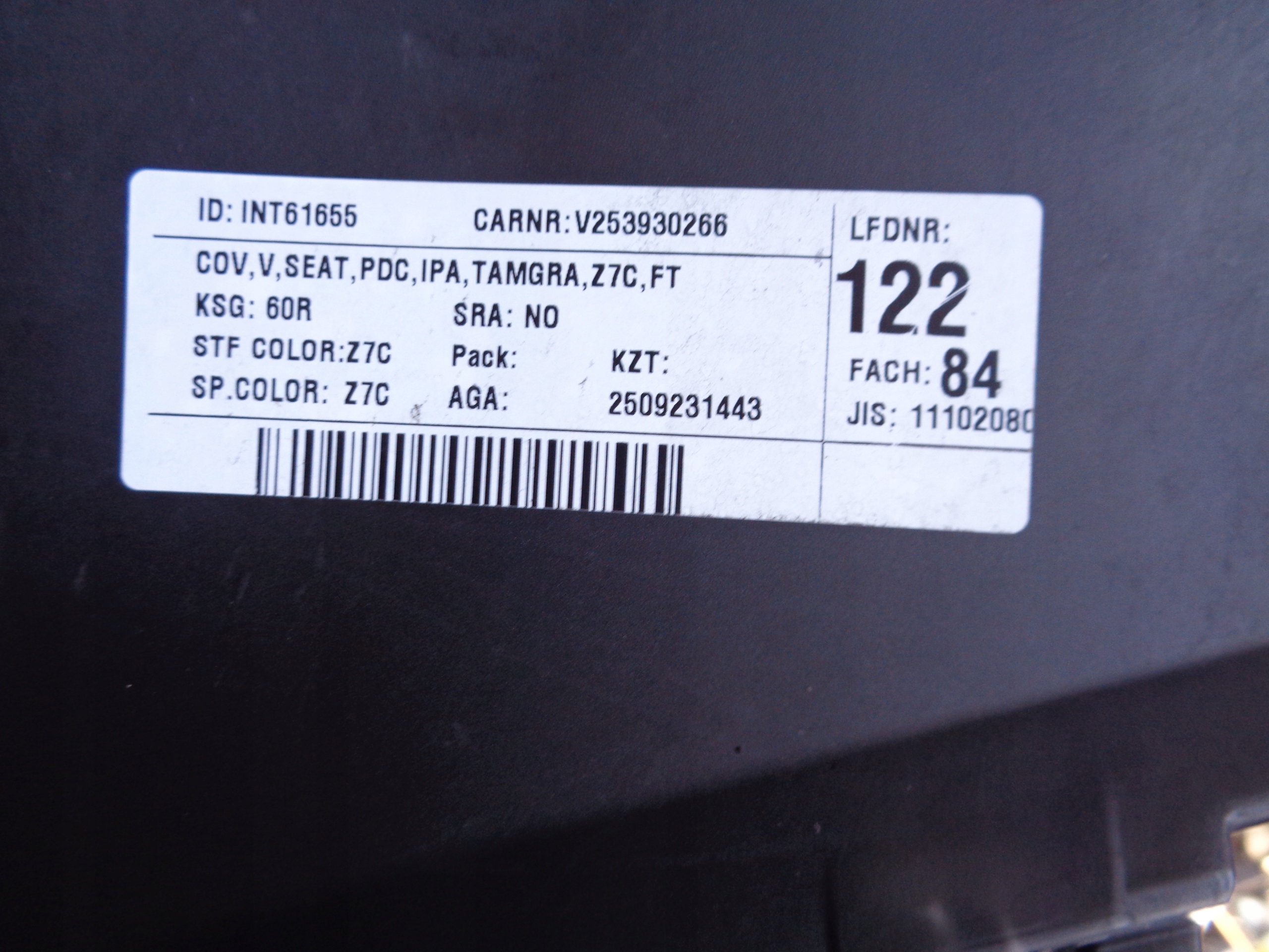 front bumper SEAT CUPRA TERRAMAR 578 NR 51387