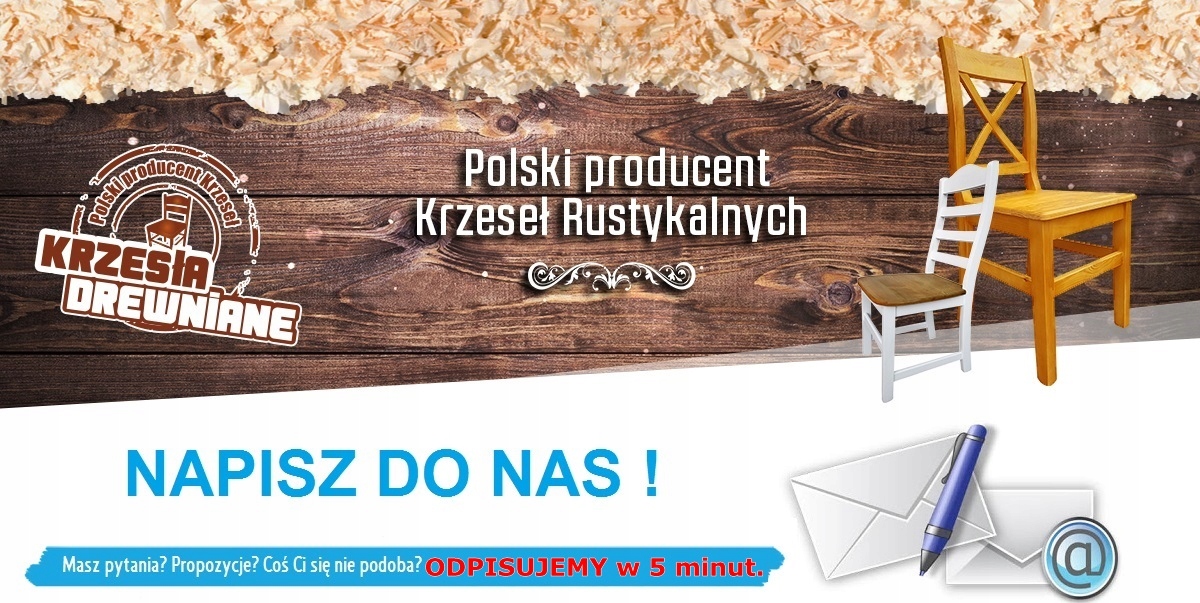 Krzesło Drewniane do Kuchni , Jadalni PRODUCENT Liczba krzeseł w zestawie 1