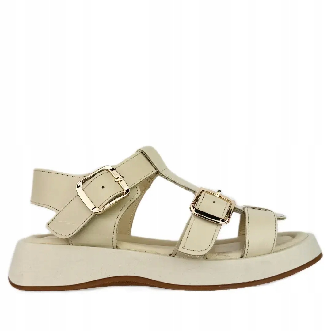 Dámské sandály Boccato 252.35200 R325 béžové Velikost 36, Béžová