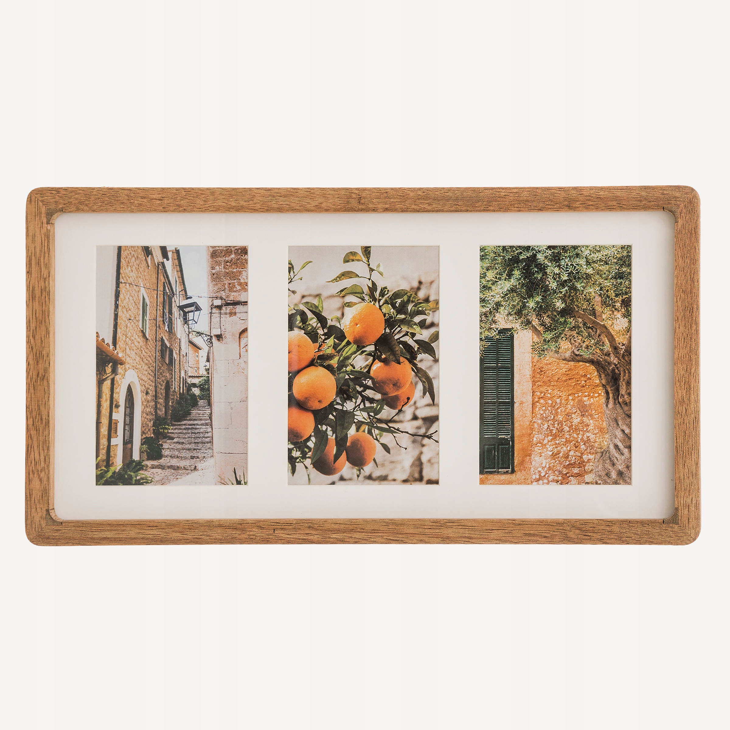 

Ramka Na 3 zdjęcia Drewniana multirama 40 x 21 cm