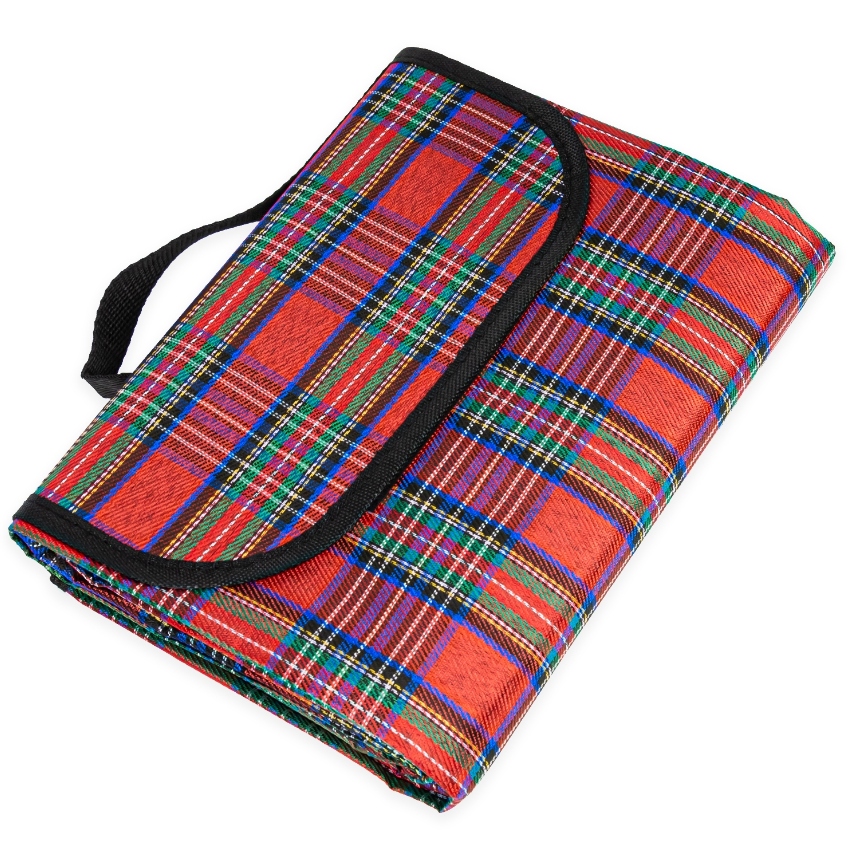 KOC MATA PIKNIKOWA PLAŻOWA Z IZOLACJĄ 200x150 CM Szerokość produktu 150 cm