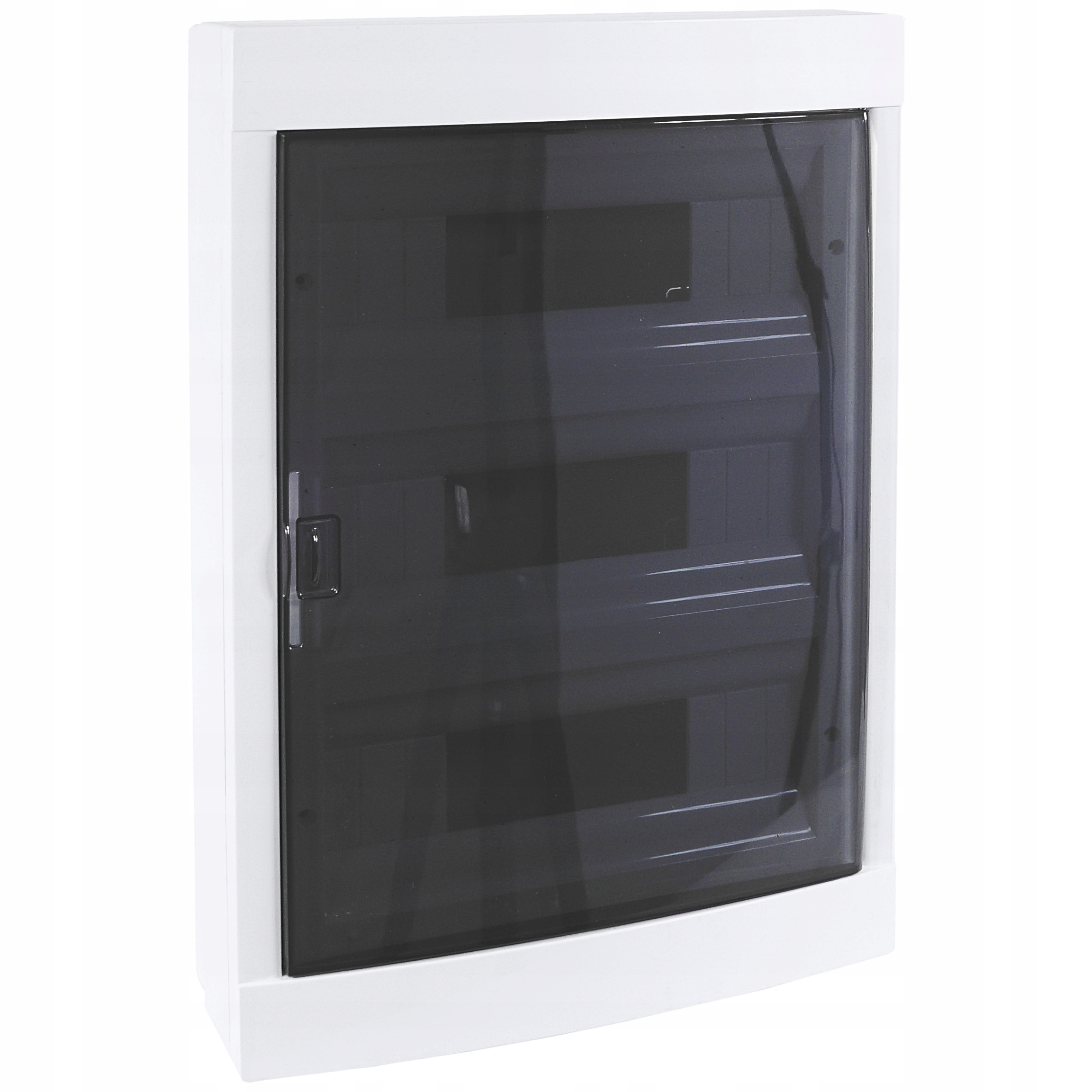 Obudowa Natynkowa Modułowa 3x12 IP40 Z Szybką Dymną Skrzynka Instalacyjna