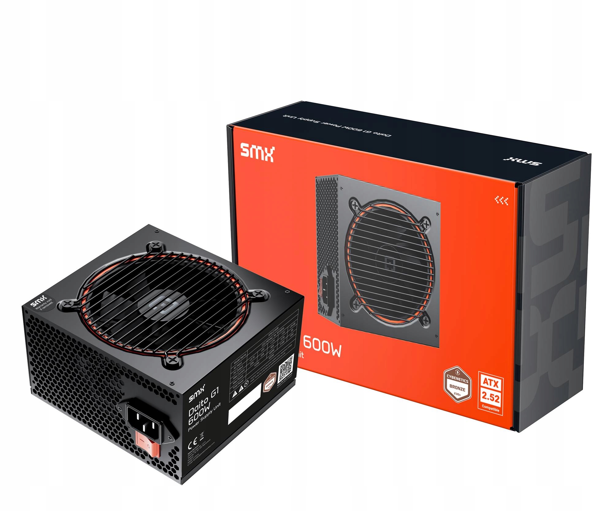 Napájecí zdroj pro počítač Smx Daito G1 600W Bronze