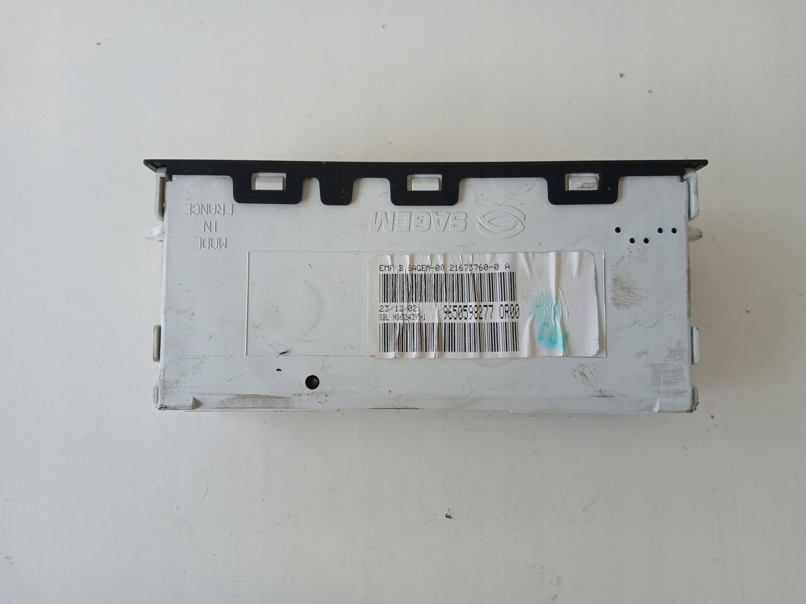 CITROEN C5 and MONITOR display clock 9650598277